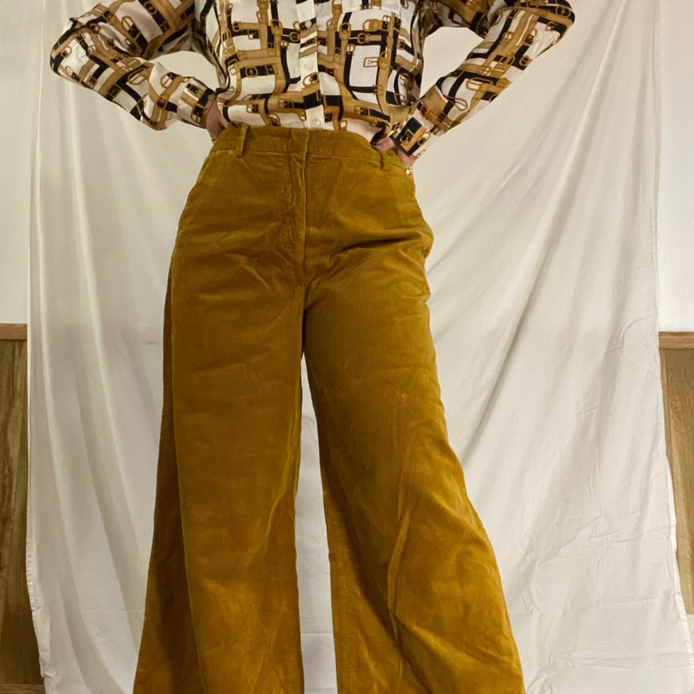 Camel corduroy Aspesi pants